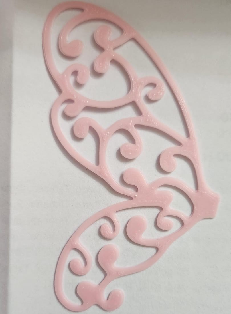 Die Cut Par de Alas 15 cm Mod "B"