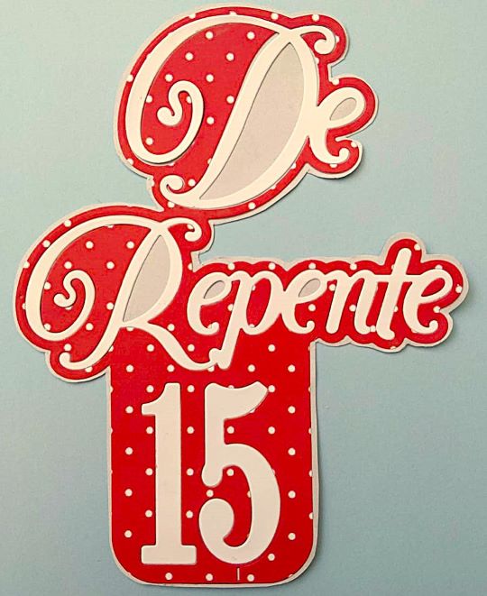 Die Cut De Repente 15