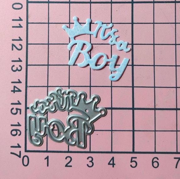 Die Cut It's a Boy