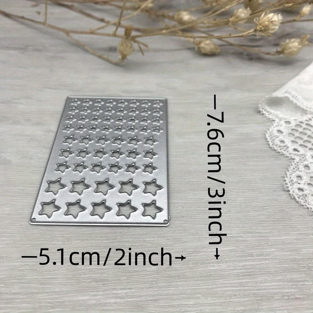 Die Cut Plancha Chica de Estrellitas