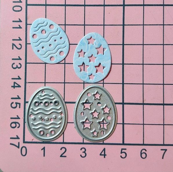 Die Cut Huevitos x 2