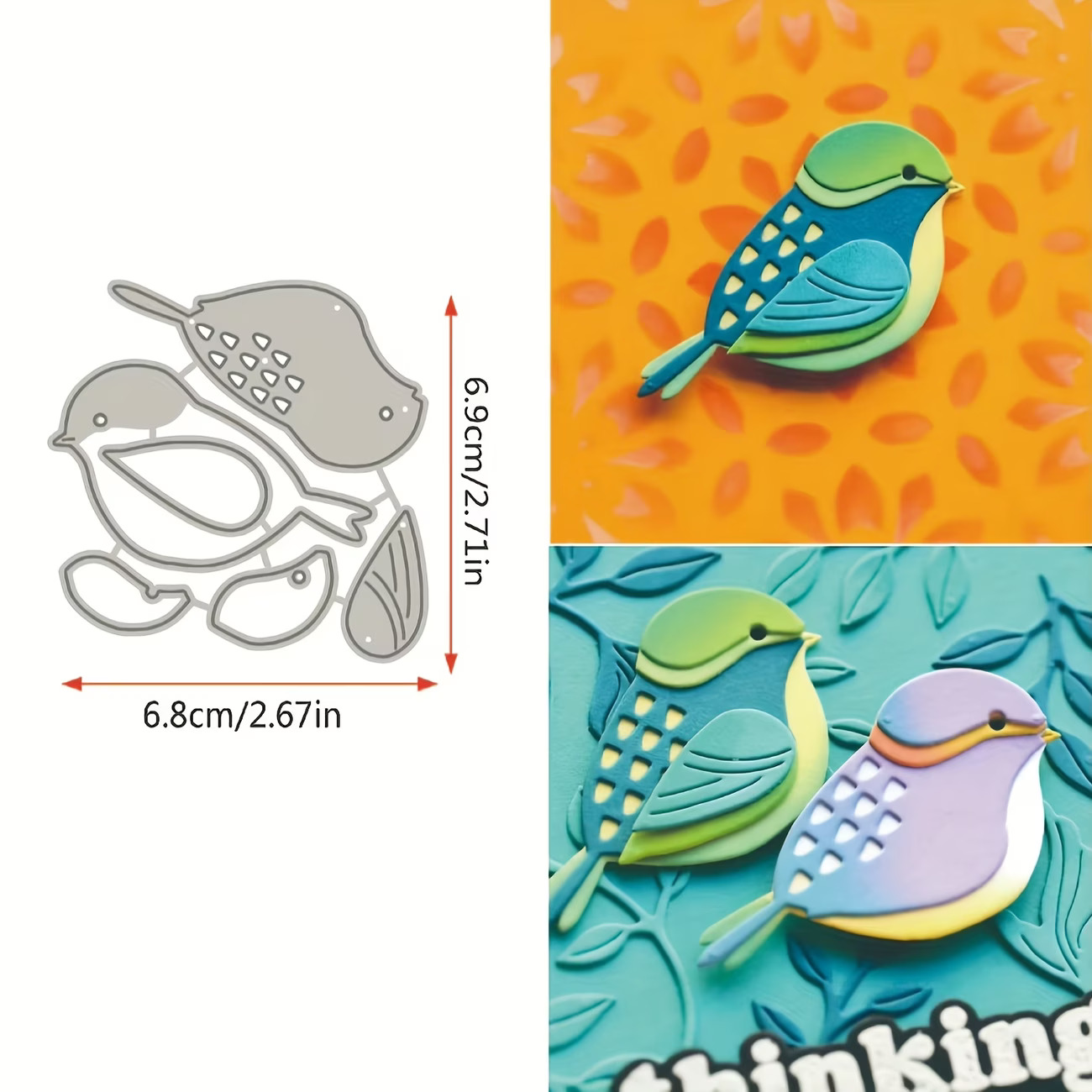 Die Cut Pajarito Gordito