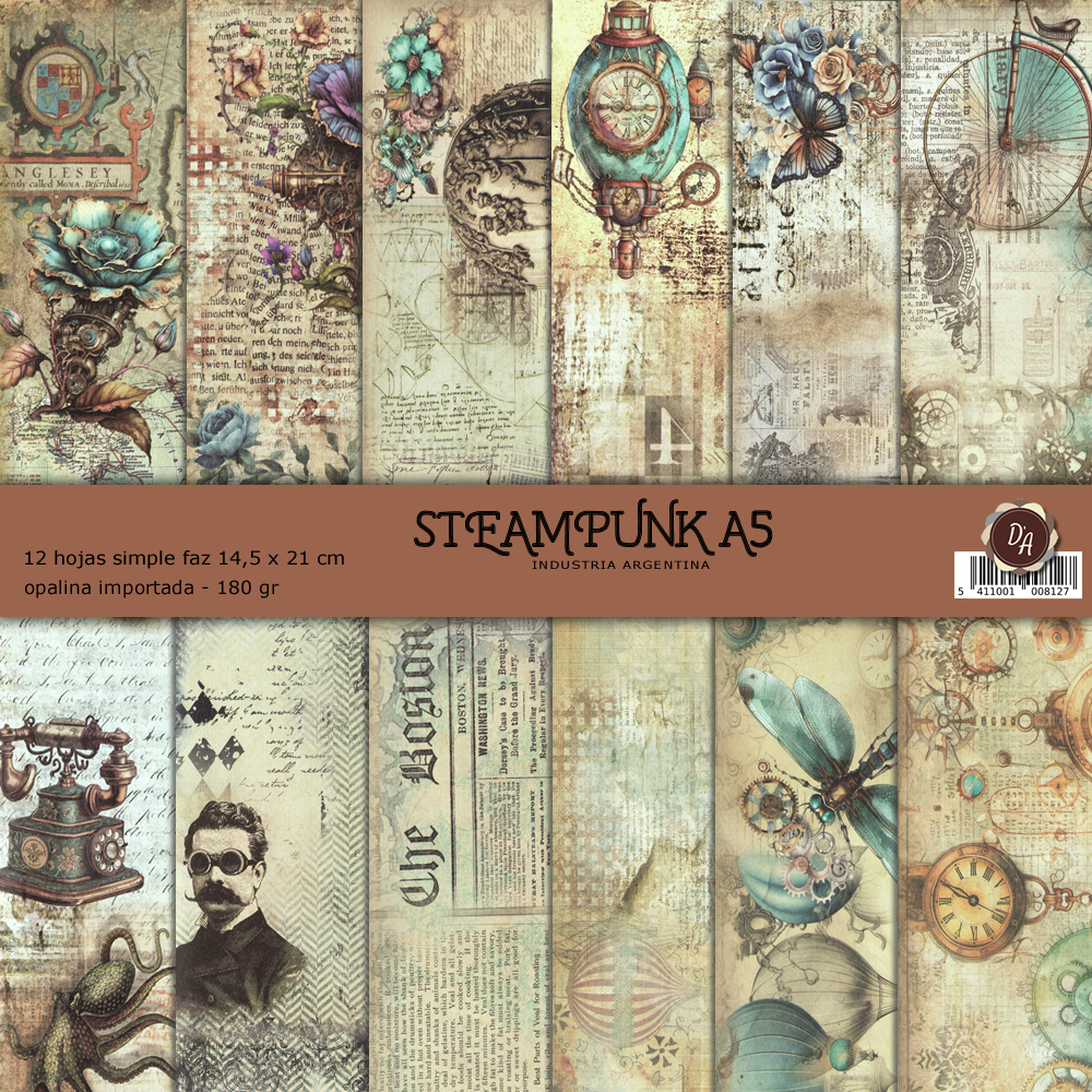Colección Steampunk A5