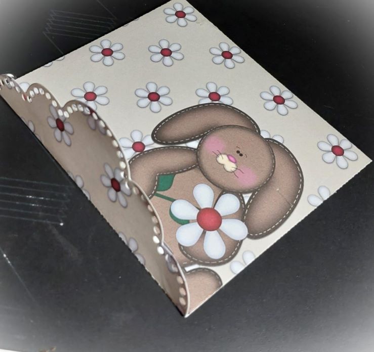 Die Cut Sobre 12 x 10 cm