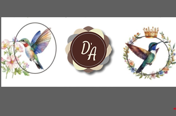 Die Cut Colibríes x 6