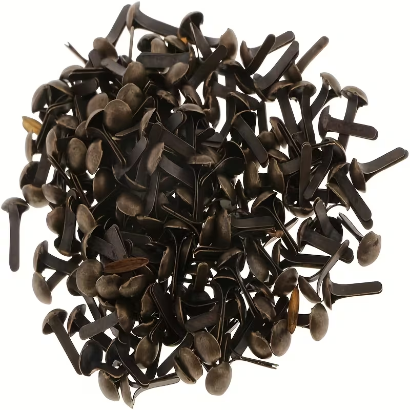 Mini Brads 4 x 8 mm x 10