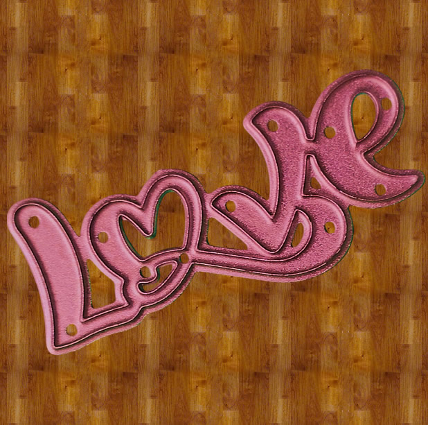 Die Cut Love Chiquito