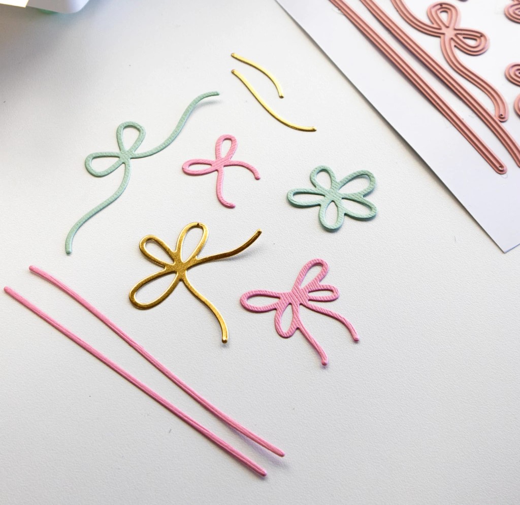 Die Cut Moños de Tiritas x 5