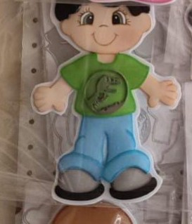 Die Cut Nena de Jardín 15 cm