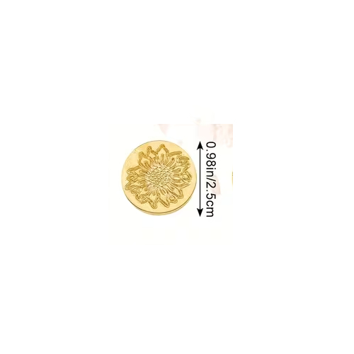 Sello Bronce Flor "B"