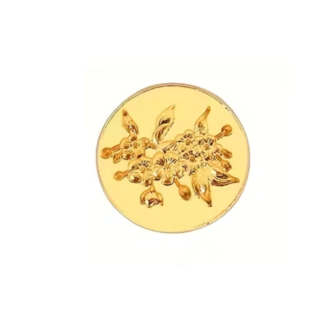 Sello Bronce Arreglo de Flores