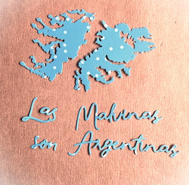 Die Cut Las Malvinas Son Argentinas