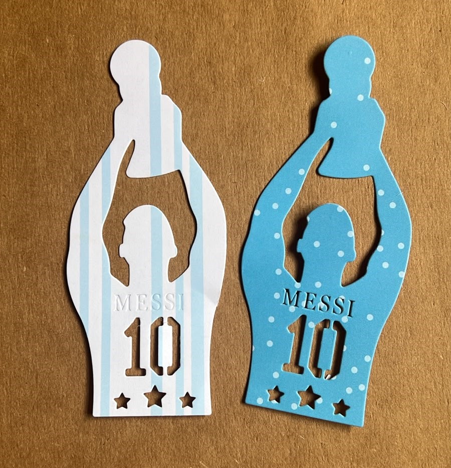 Die Cut Messi con la Copa