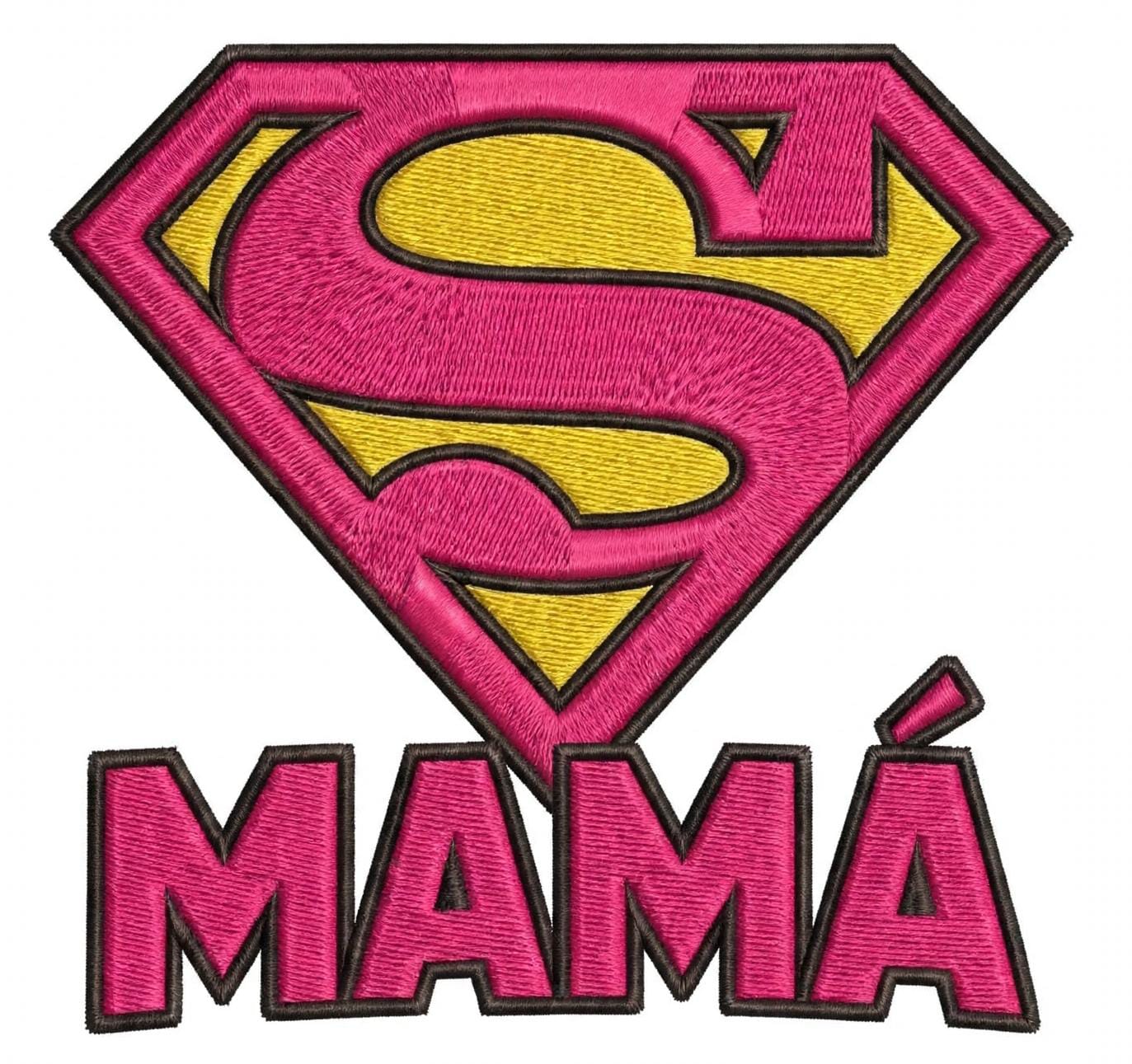 Die Cut Súper Mamá